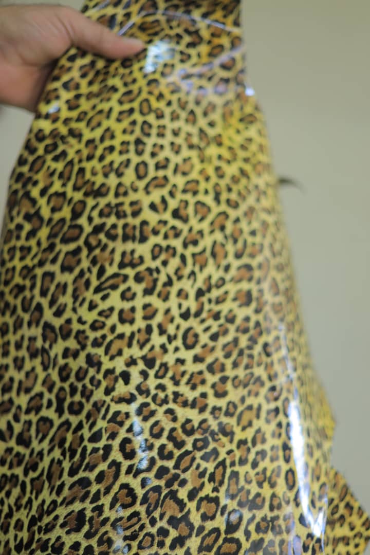 Animal Print Leather – Premium Genuine Leather with Bold Animal Print Design